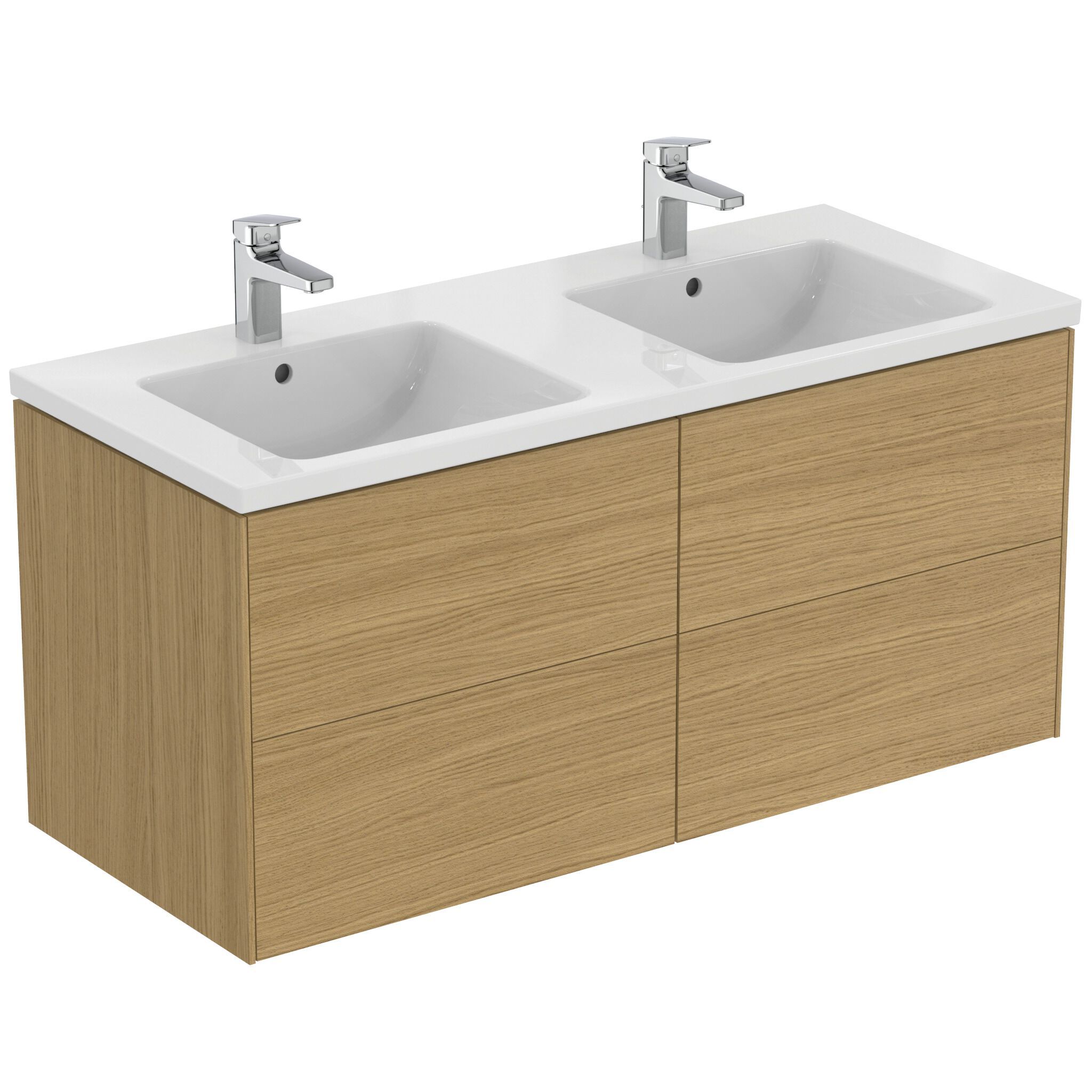 Деревянный двойной умывальник с ящиками Ideal Standard Раковина ARCH-00049251 - Вид №6