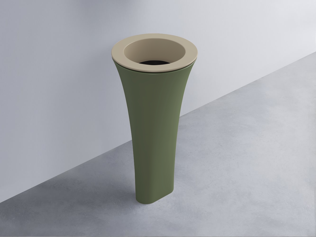 AMLA45-AV+AMPILT-LV+AMCOLT-AG Раковина Amedeo Tondo отдельностоящая cielo Enjoy + Amedeo Ceramica Cielo