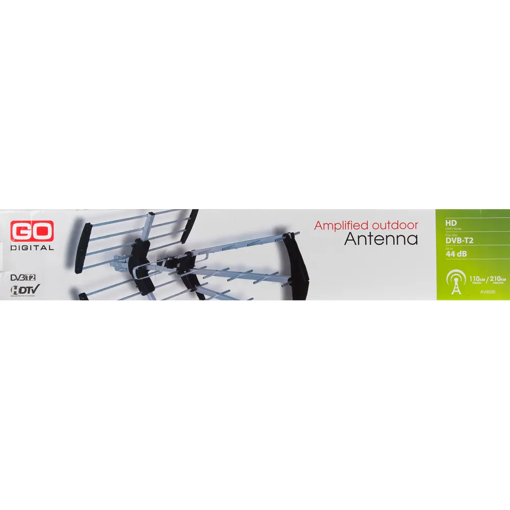 Антенна телевизионная наружная AV 6520 с усилителем 82365440 STLM-2020791 GODIGITAL  - Вид №7