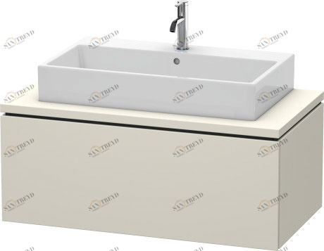 LC581409191 Тумбочка для консоли L-Cube #LC5814 1020 x 547 мм Серо-коричневый декор Duravit