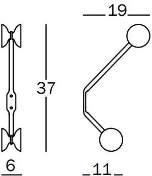 Magis Настенная вешалка из кованого железа Officina sun-id-1418224 - Вид №3