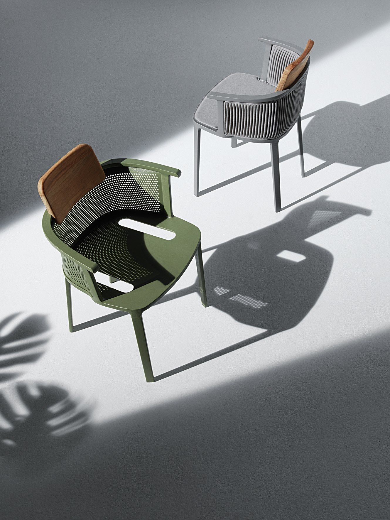 Алюминиевый штабелируемый садовый стул Ethimo Nicolette ARCH-00119635 - Вид №14