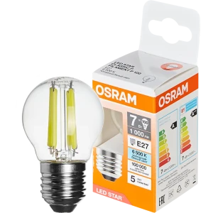 Лампа светодиодная Osram E27 7 Вт/865 холодный белый свет