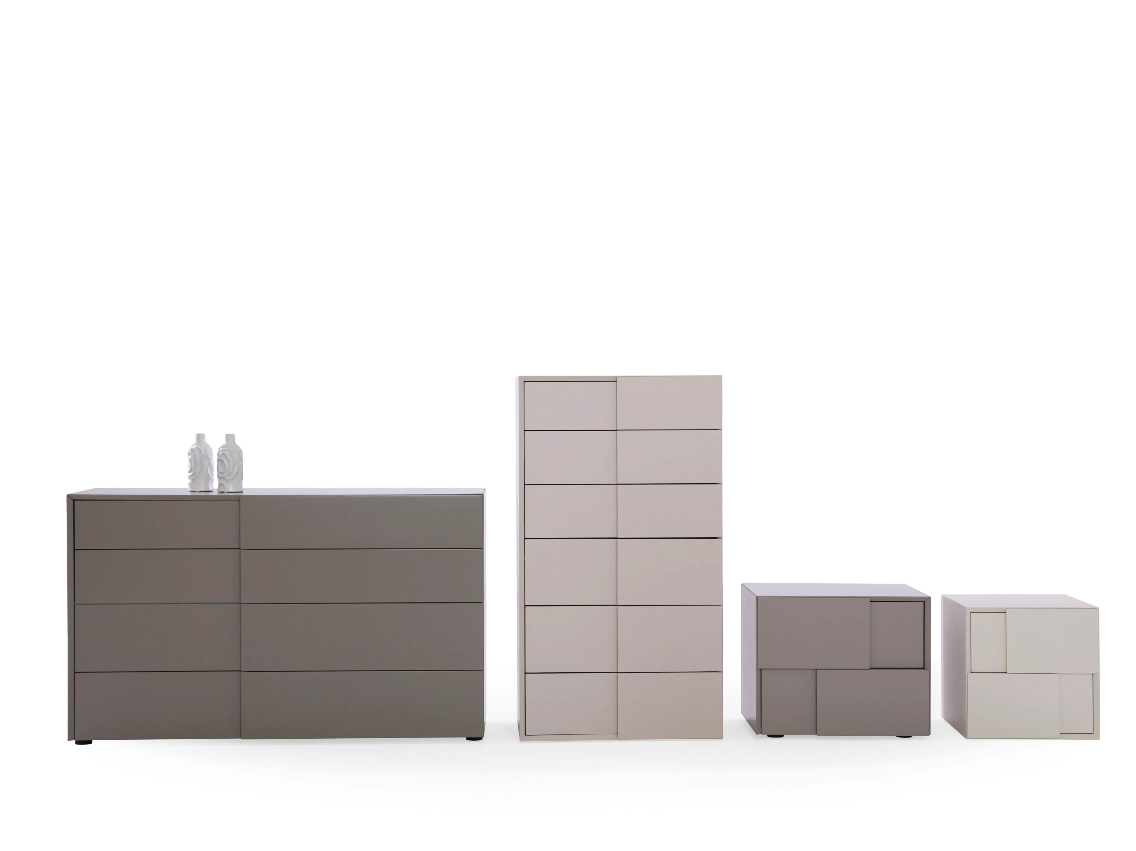 Прикроватная тумбочка из МДФ с ящиками ABLE Cubic ARCH-00056552 - Вид №2