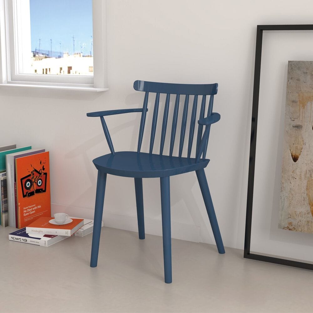 Деревянный стул с подлокотниками Vela Arredamenti лопата ARCH-00133199 - Вид №1