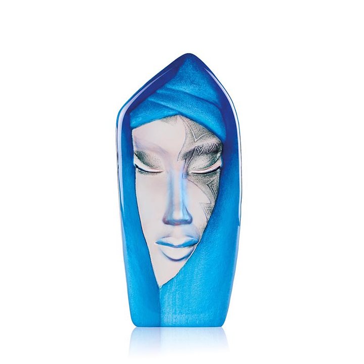 65115 Скульптура "Маска Бацеба", синяя, 80/180 мм. Maleras 