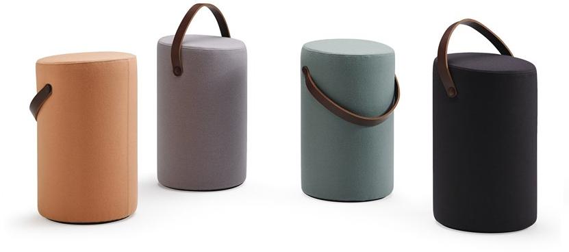 José Martínez Medina Низкий табурет из ткани Blacktone sun-id-1477342 - Вид №3