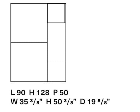Деревянный шкаф со встроенным освещением Kristalia Avenue ARCH-00070497 - Вид №6
