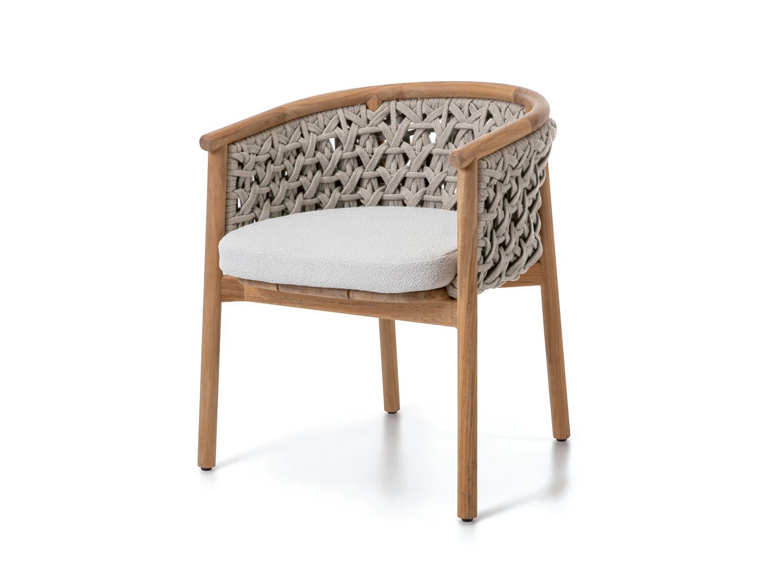 Стул для сада из тикового дерева с подлокотниками Ethimo патио ARCH-00083384 - Вид №1