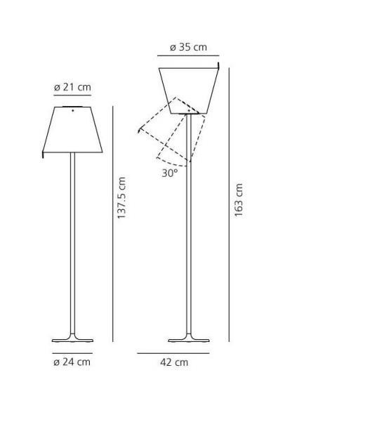 торшер Artemide Melampo terra 0123010A 64272 - Вид №7