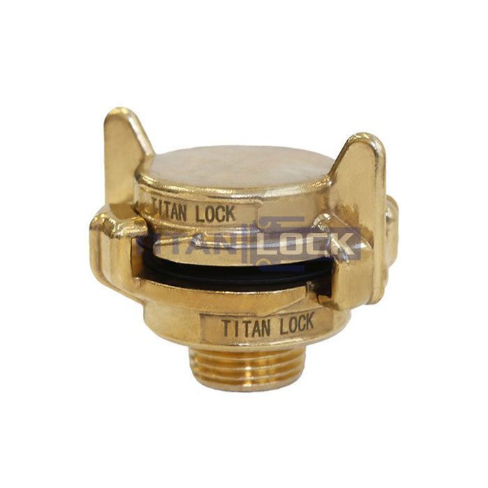 Универсальная заглушка для соединения NEPTUN (GEKA), латунь, TLNPDC-BR TITAN LOCK  - Вид №2
