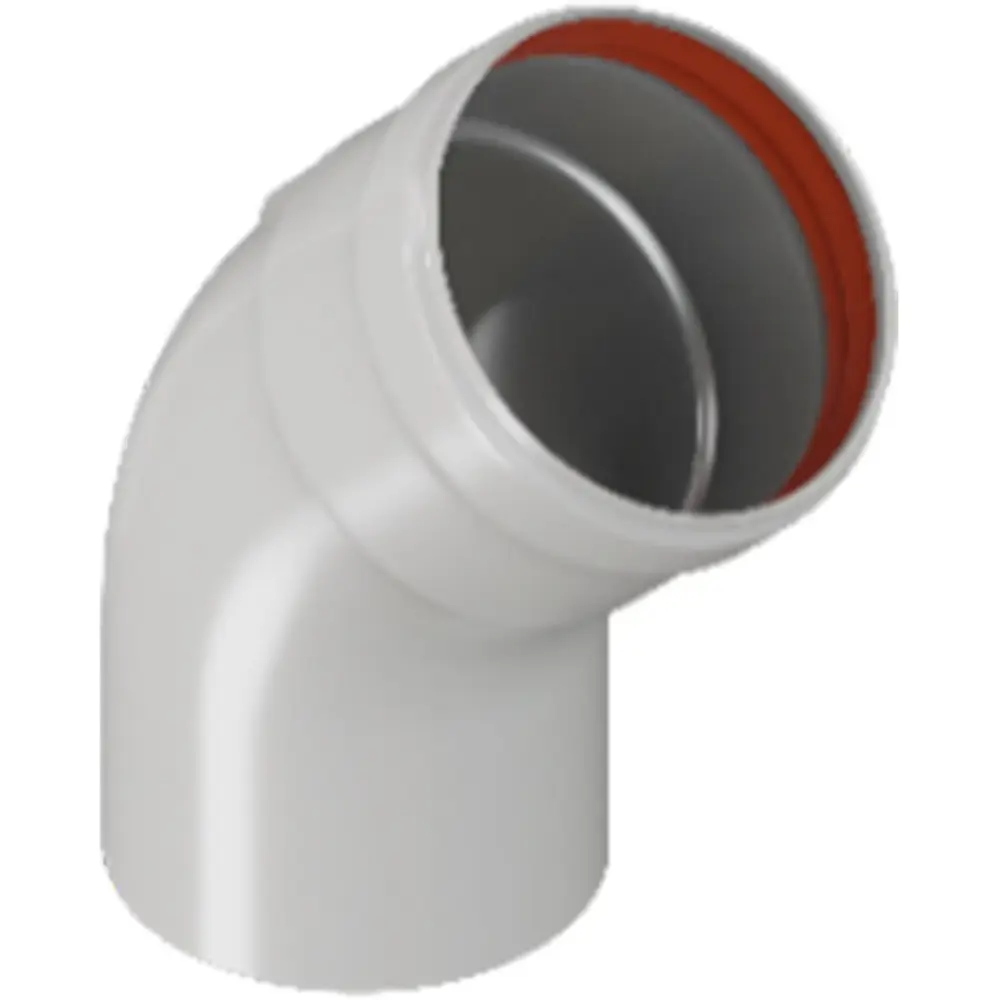 Отвод угол 45° Rommer ø80 мм внутреннее-наружное соединение RCA-0080-000045 89345594 STLM-2086285 Отсутствует