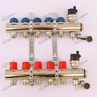 Колл. группа EMMETI TOPWAY 1"x3/4" ЕК 5 выходов с термостатическими вентилями 1298716