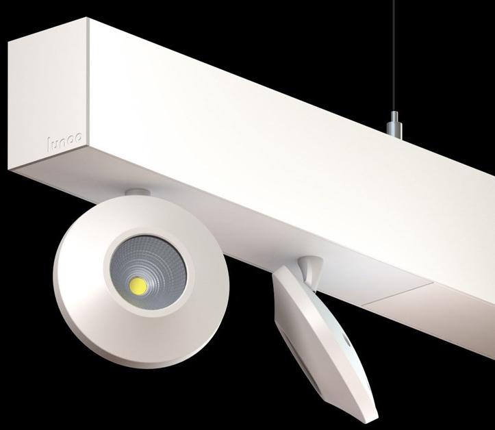 LUNOO Линейный световой профиль из термолакированного алюминия для точечных светильников L-way sun-id-1460771 - Вид №1