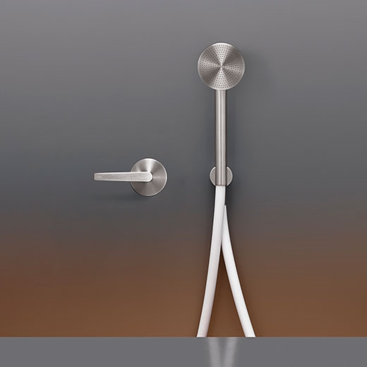 Настенный прогрессивный набор смеситель для ванной / душем с круглым ручным душем диаметр 65 мм  FLG20Y CEADESIGN  - Вид №1