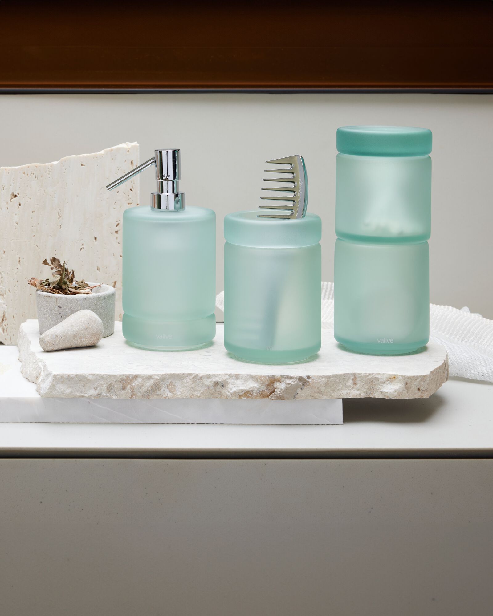 Держатель зубной щетки из смолы Vallvé LUNA ARCH-00081816 - Вид №5