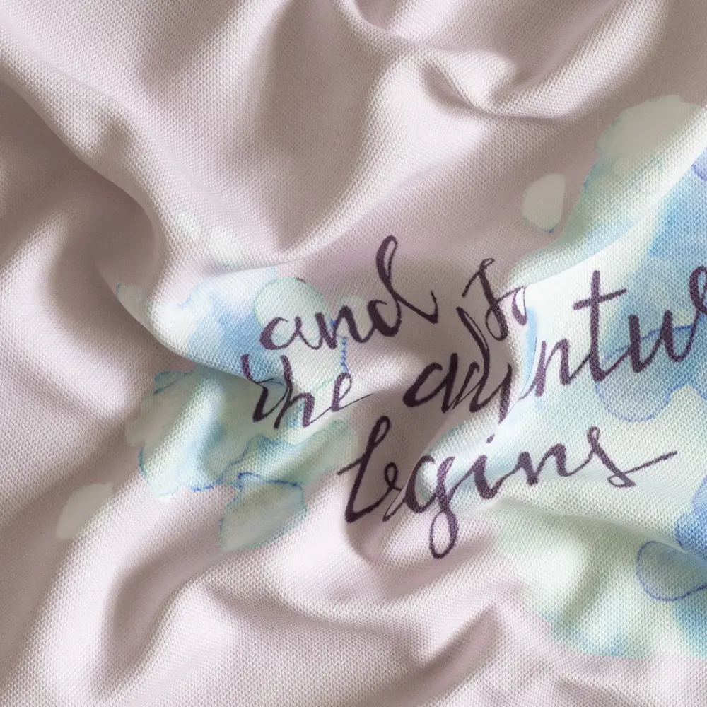 Ткань 1 м/п Девочка велюр 300 см цвет розовый GARDEN STLM-2105034 - Вид №1