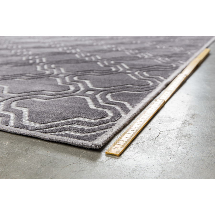 Ковер Feike 160x230 серый White Label Living 6000174 - Вид №6