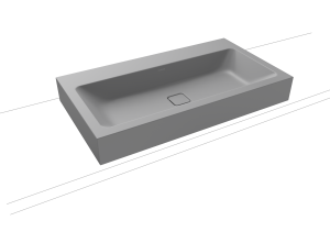 Умывальник KALDEWEI Сталь эмалированная 3086 453 холодный серый 30