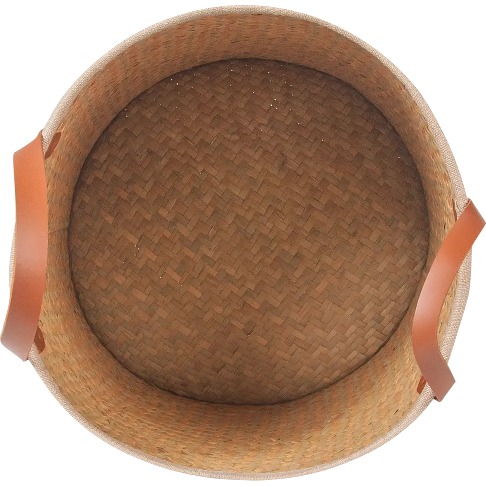 Корзина мягкая Kub HAP8549, 34х36х34 см, 36 л, пальмовое волокно STORIDEA STLM-2190692 - Вид №1