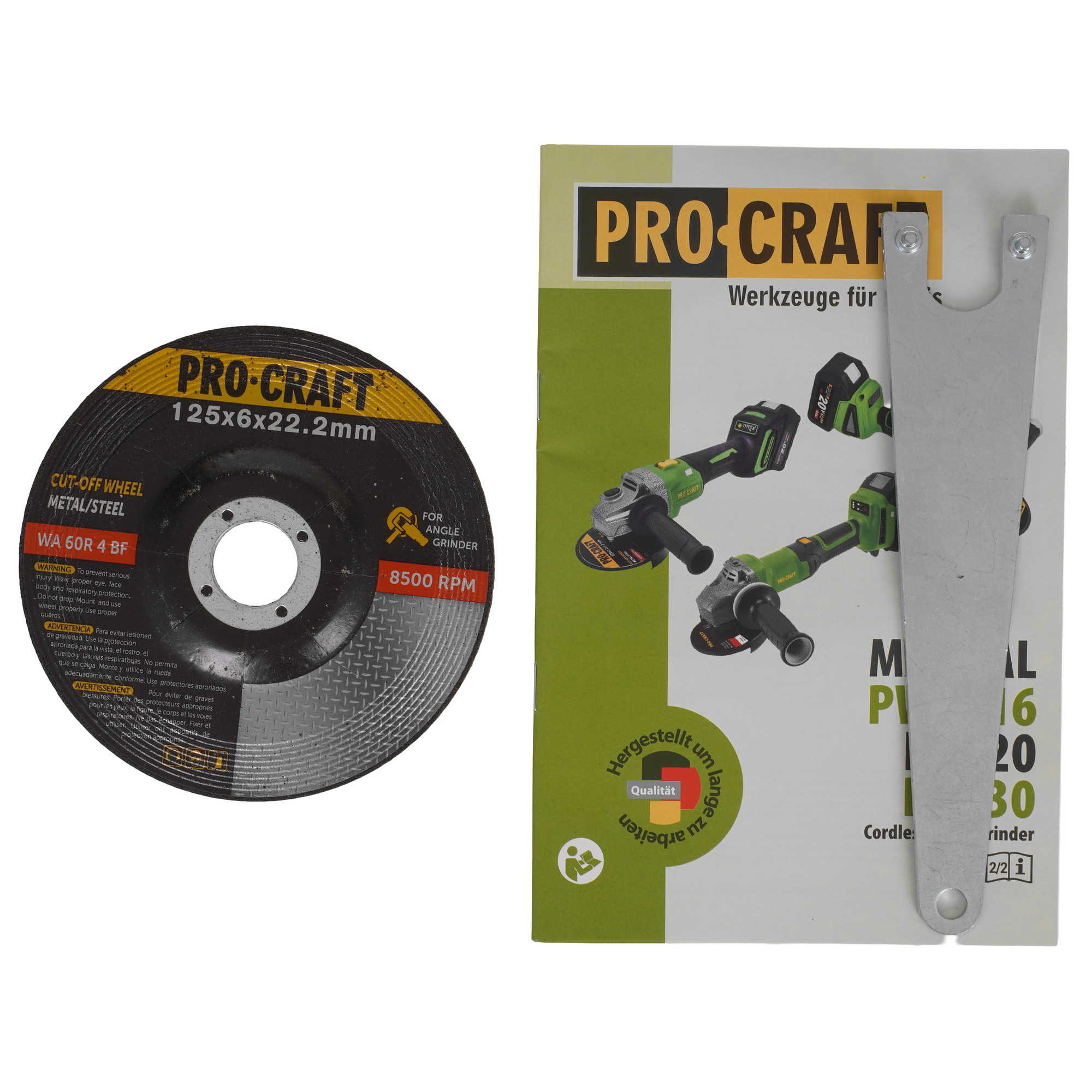 Углошлифовальная машина (УШМ) Procraft PWA216 9277938 STDN-0133304 - Вид №8