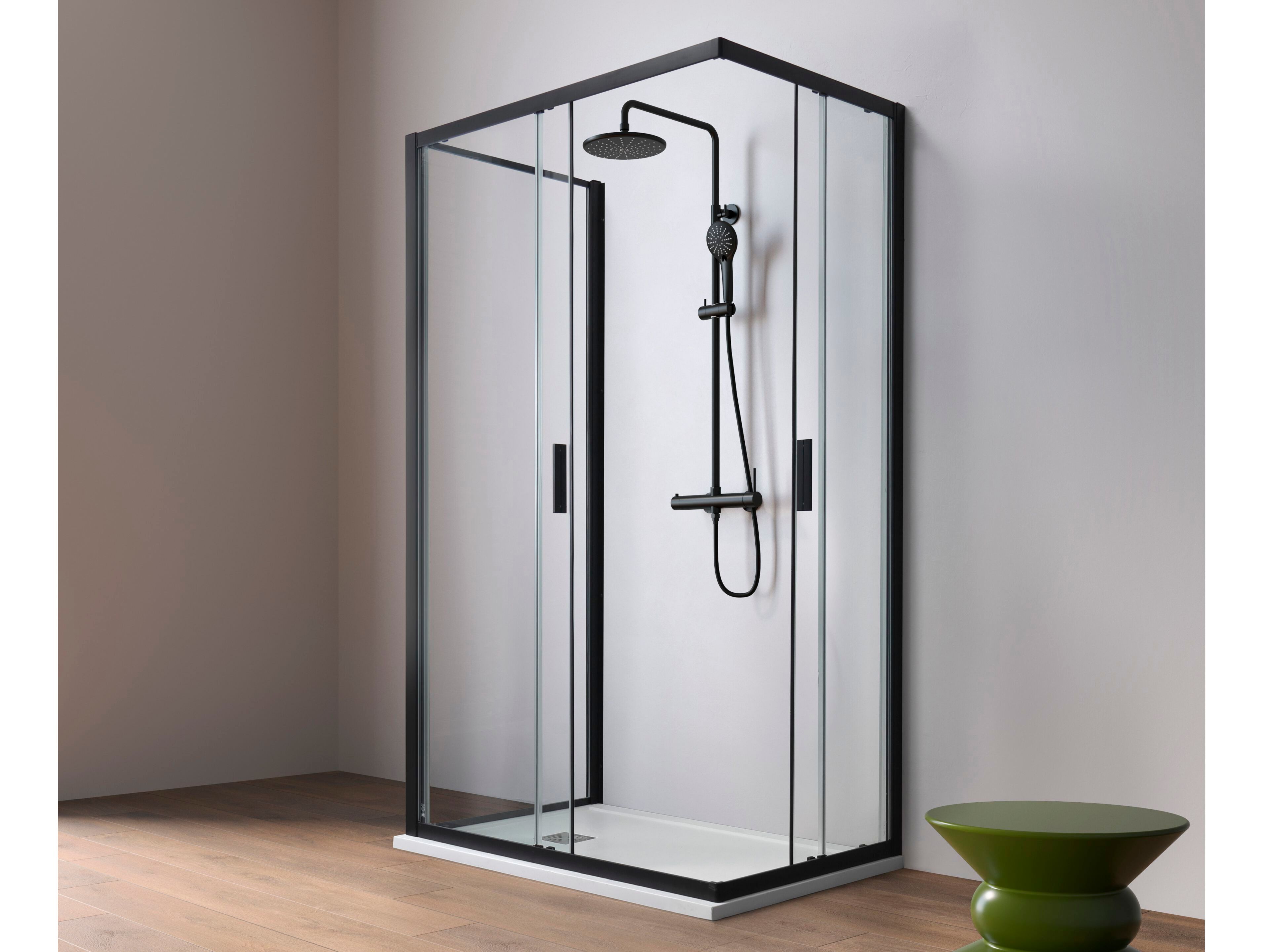 Душевая кабина из алюминия и стекла TAMANACO RAPID ARCH-00050962