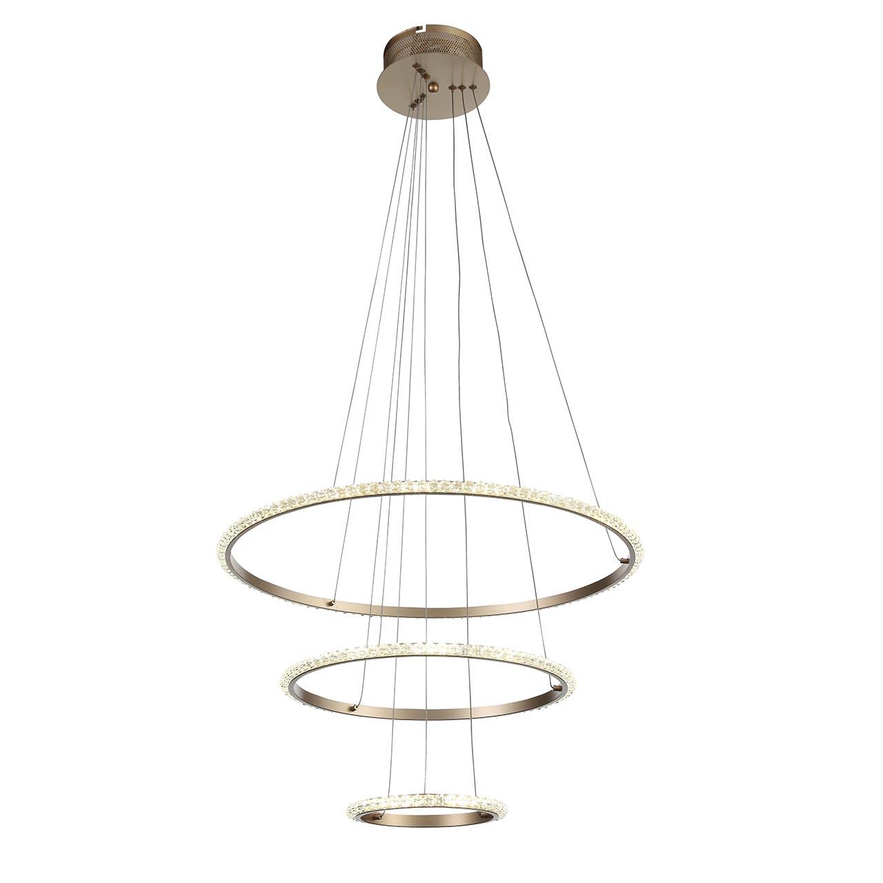 Подвесной светильник золотистый ST Luce Cremo SL1501.203.03 ST LUCE ДИЗАЙНЕРСКИЕ, CREMO 00-3890075 Золото  - Вид №3