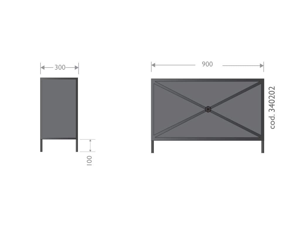 Прямоугольная стальная плантатор EUROCOMITALIA классическая мебель ARCH-00066958 - Вид №4