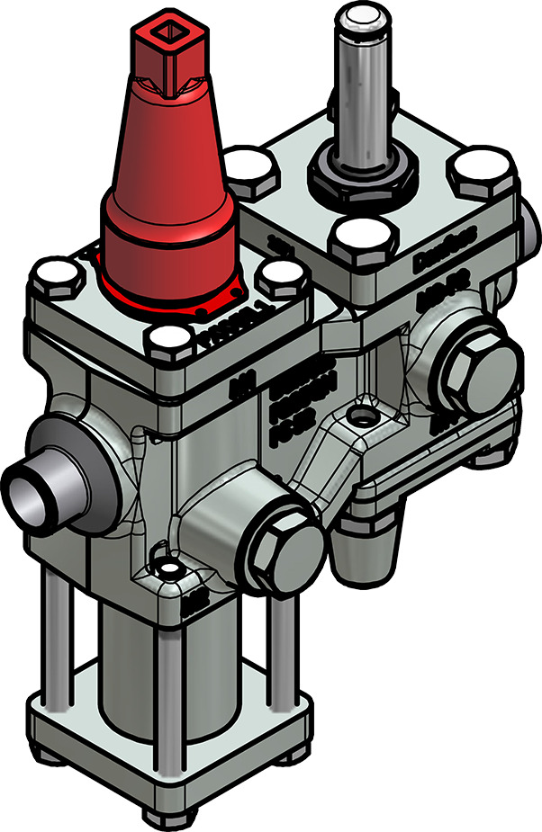Danfoss ICF 15 — многофункциональные клапанные станции ICF 15-4-13 (22 SD) Клапан-регулятор уни 027L4582  - Вид №8