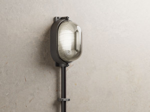 Настенный светильник из анодированного алюминия