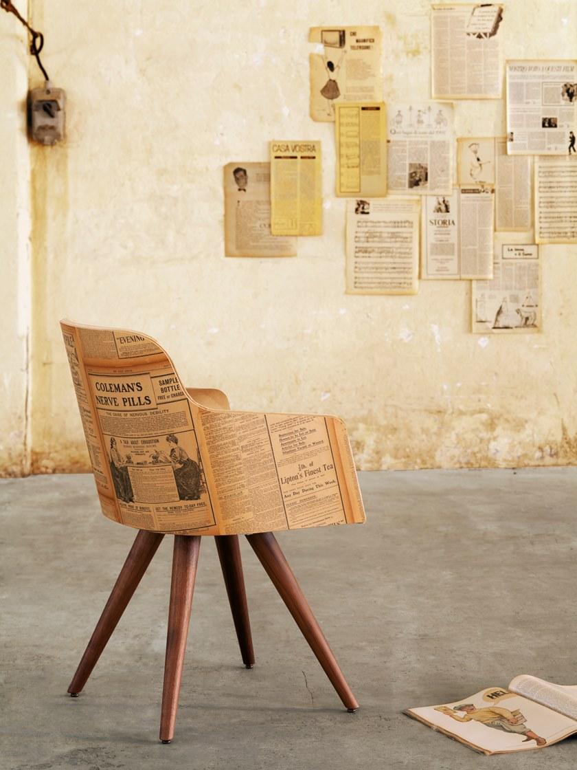 Riccardo Rivoli Мягкое кожаное кресло с подлокотниками Marlène Marlene sun-id-1440981 - Вид №1