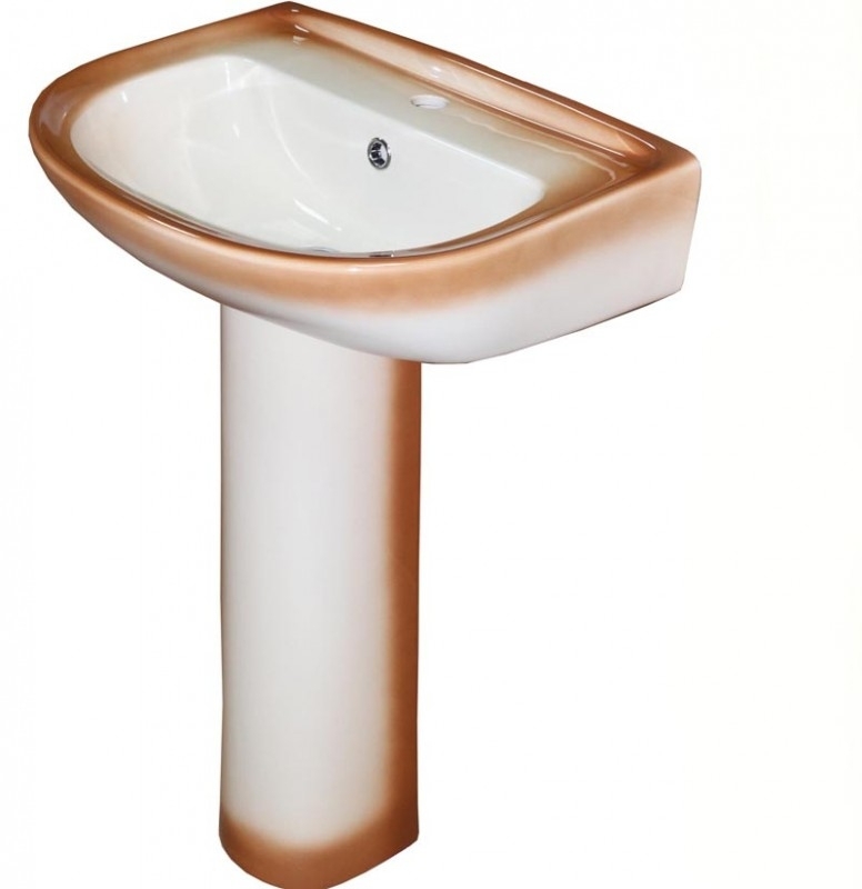 Ресса, Умывальник Напольная раковина стоящая овальная ROSA РЕССА - Вид №6