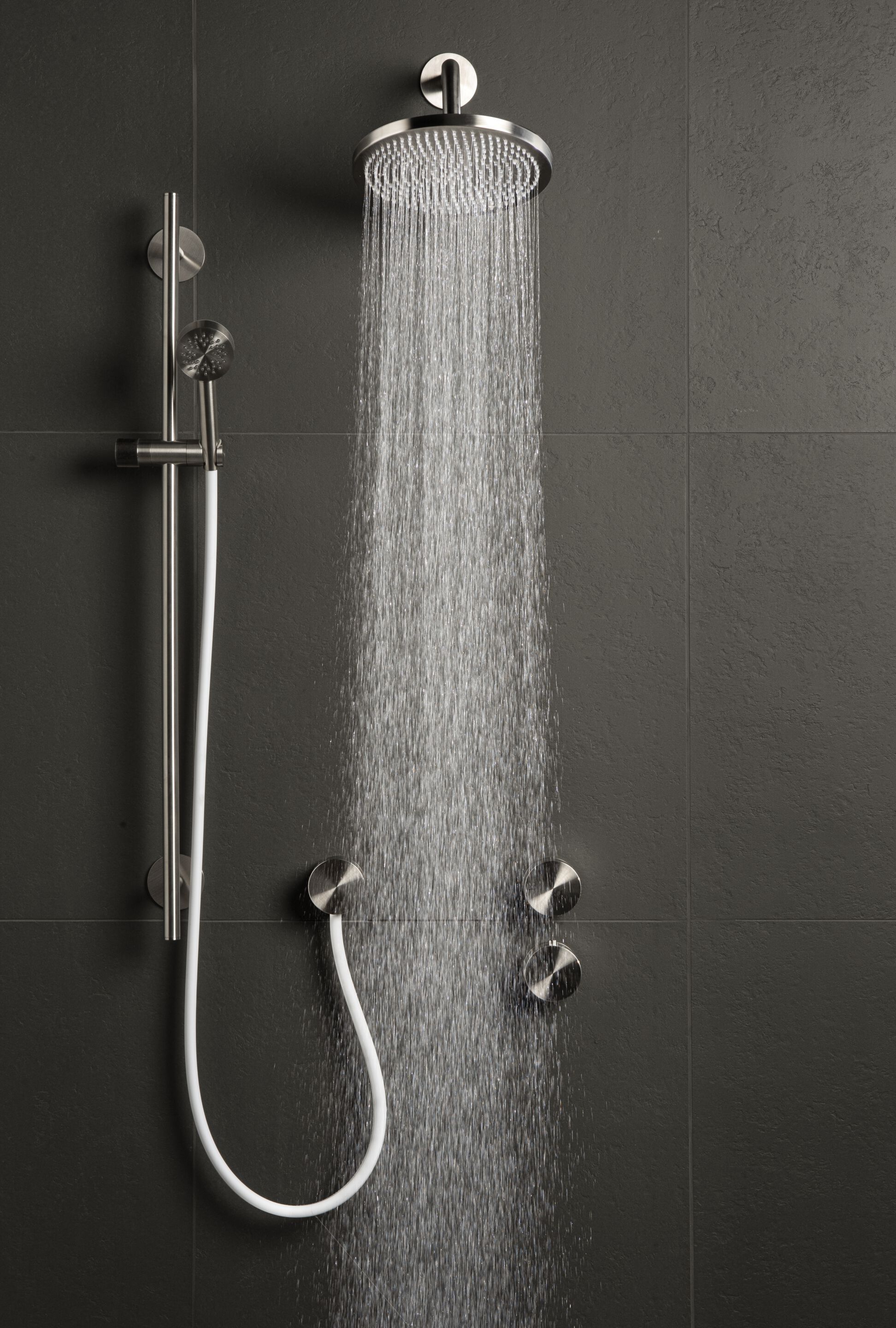 Термостатический смеситель для душа из нержавеющей стали с переключателем Amphora катушка ARCH-00029320 - Вид №5