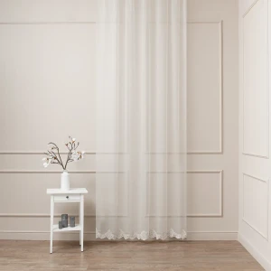 ЛТ тюль 1 п/м вышив lux lorenz бежевый 01 300 см