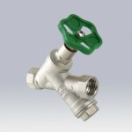 VT.053.N.04 Вентиль прямоточный с косым фильтром Valtec 1/2"  - Вид №1