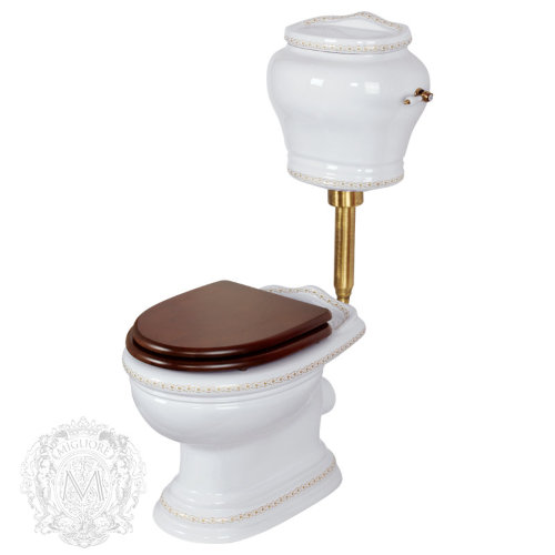 ML.MLD-25.711.BI/ML.MLD-25.738.BI/ML.RIC-29.045.BR/ML.OLV-29.015/ML.OLV-29.013/ML.OLV-29.014.BR Напольный унитаз Migliore Milady - Вид №2