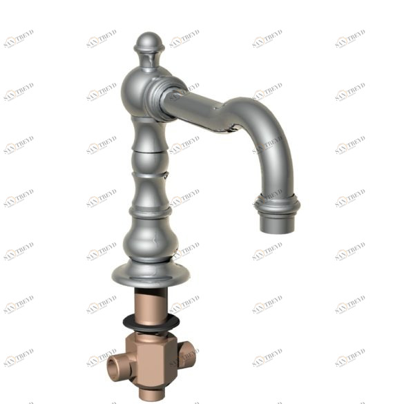 01.472 Фиксированный излив на палубную ванну с переключателем HORUS Range Julia Victoria 