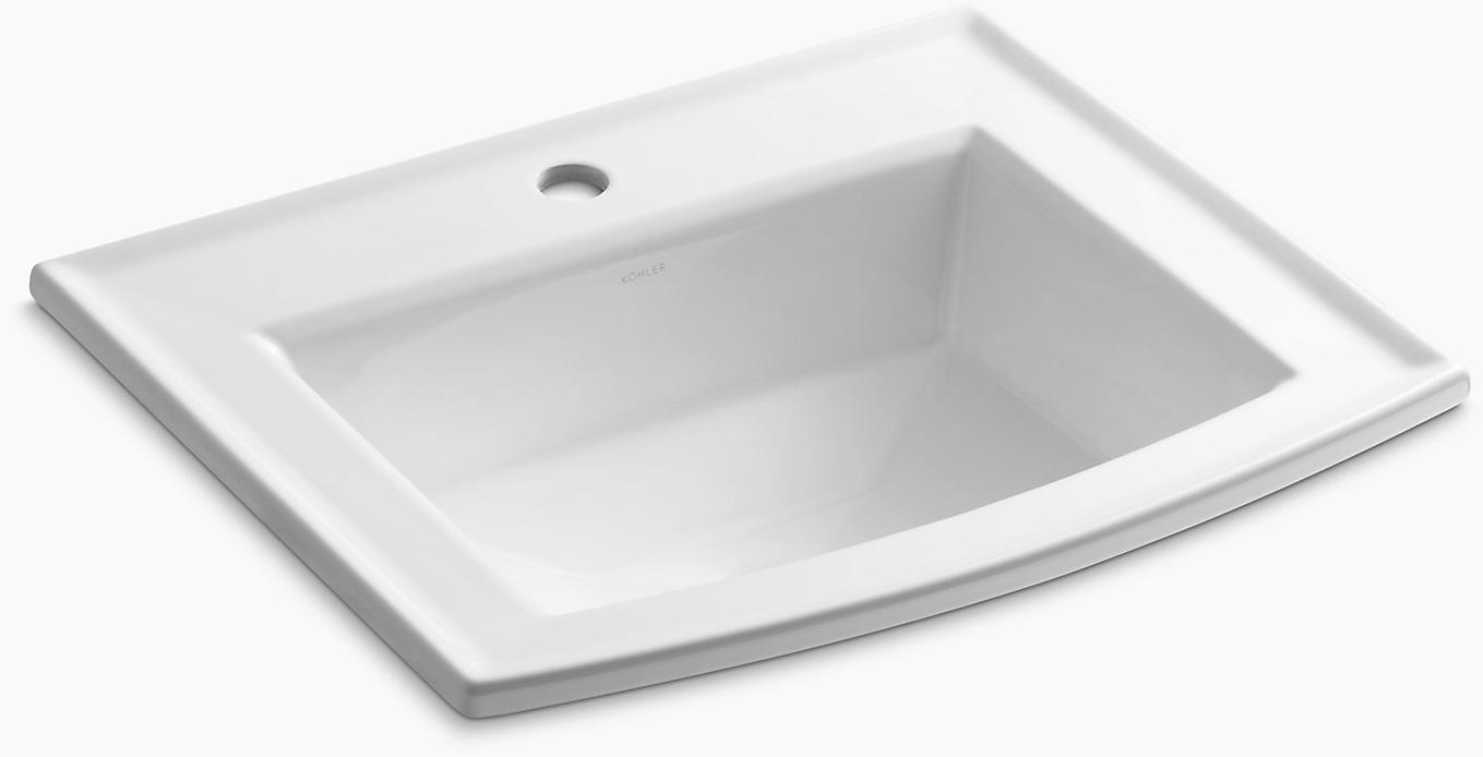 K-2356-1-58 Накладная раковина на столешницу  прямоугольная Kohler  - Вид №1