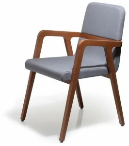 Blifase Стул из ткани с подлокотниками Aura