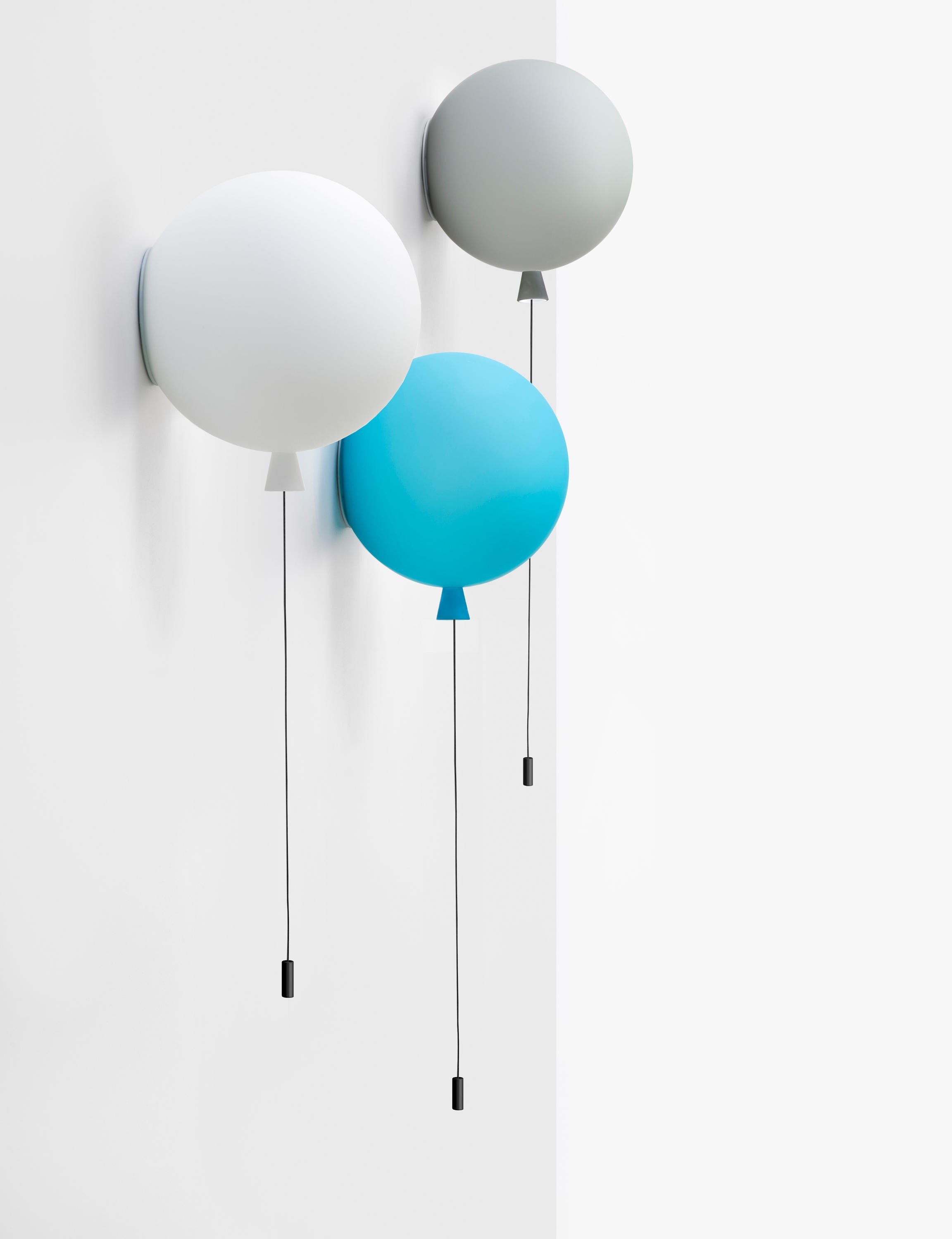 Brokis MEMORY WALL D250 светло-розовый матовый настенный светильник воздушный шар 115714 - Вид №1