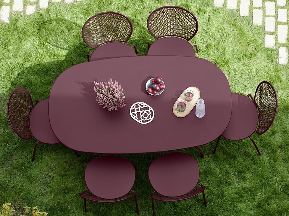 Стальной штабелируемый садовый стул Fermob Lorette ARCH-00098763 - Вид №3