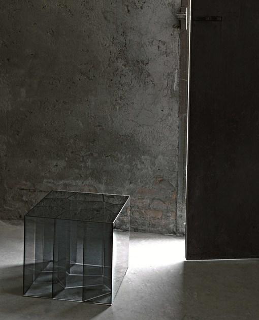 Glas Italia Низкий квадратный журнальный столик из хрусталя sun-id-1365057 - Вид №3