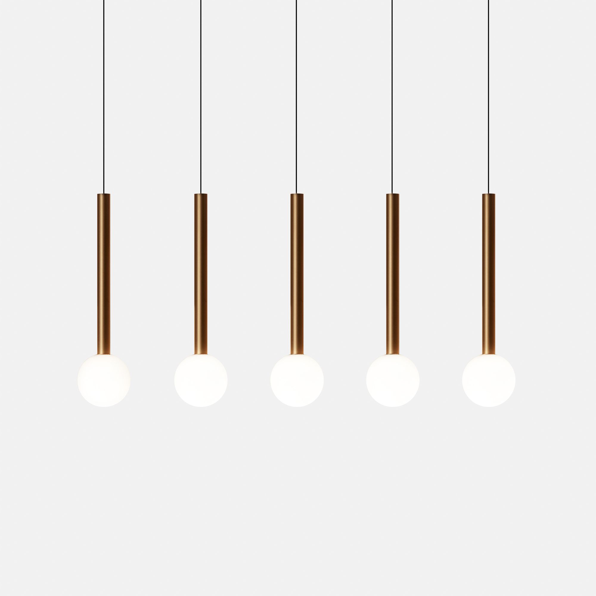 Стальной светодиодный подвесной светильник LedsC4 свеча ARCH-00027150 - Вид №3