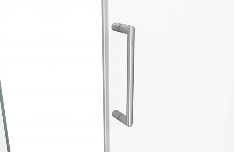 Душевое ограждение (без поддона), одна раздвижная дверь WAVE BS120.3102S bravat - Вид №3