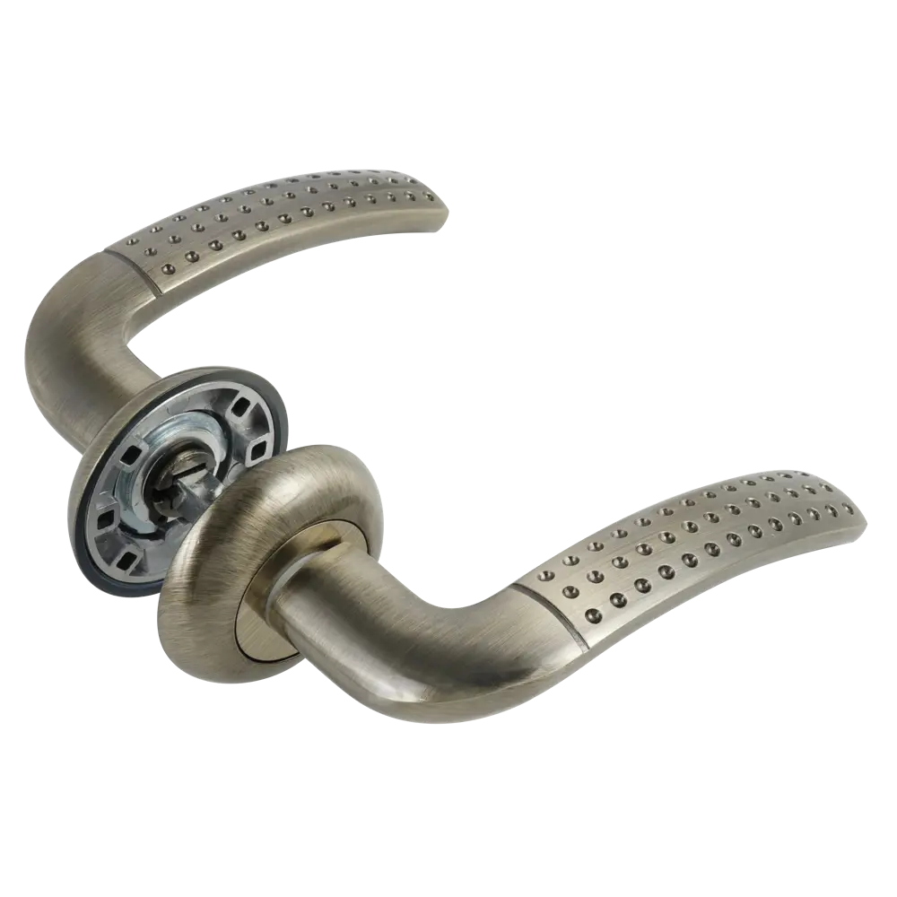 Дверная ручка EDSON EDS-10-Z01 бронза с автоматическим возвратом 82677958 STLM-0033866