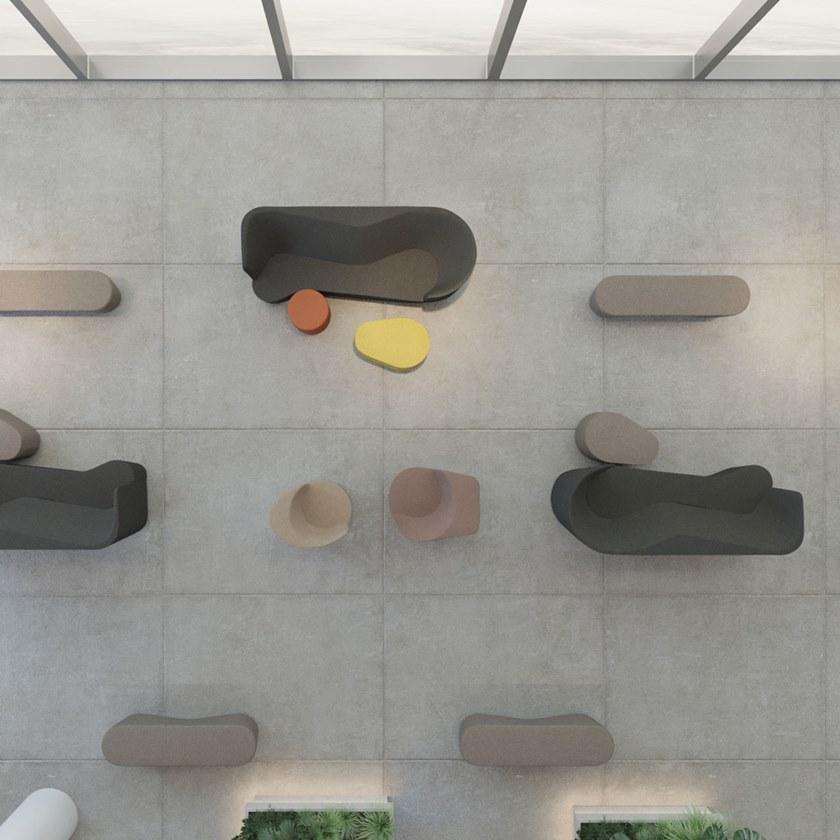 Moroso Кресло из войлока с подлокотниками Taba sun-id-1348432 - Вид №9