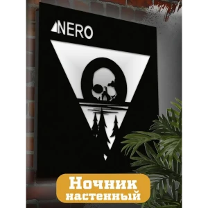 91783677 Панно настенное с подсветкой светодиодное Бруталити Arthur panno игры жизнь после - 1727 холодный белый (голубой) свет цвет черный STLM-0933621