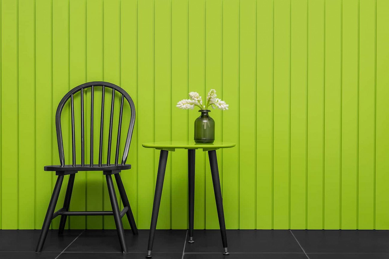 Кофейный столик с черными ножками бирюзовый "Капля" WOODI  00-3966494 Зеленый  - Вид №8