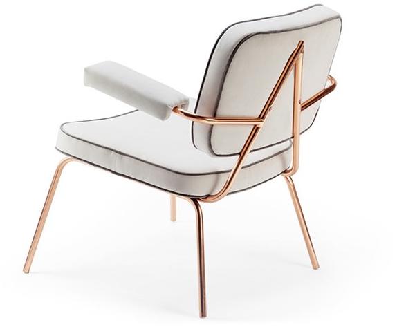 Mambo Unlimited Ideas Кресло из ткани с подлокотниками State sun-id-1512814 - Вид №1