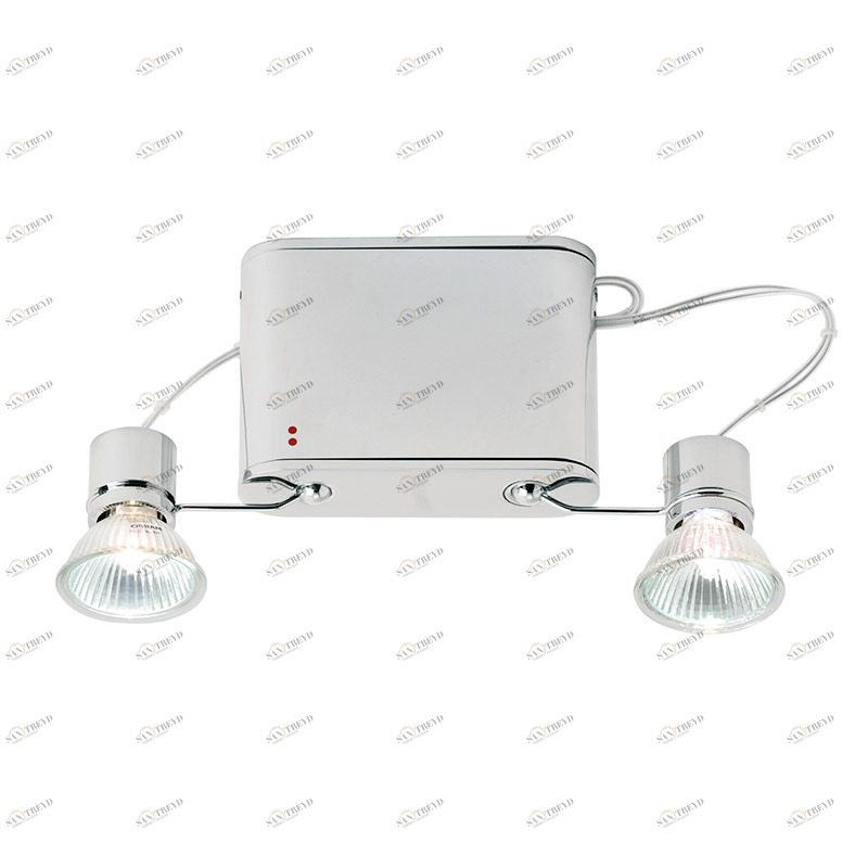 Светильник настенно-потолочный серебристый Fabbian D70G0515 FABBIAN  00-3882564 Серебро 